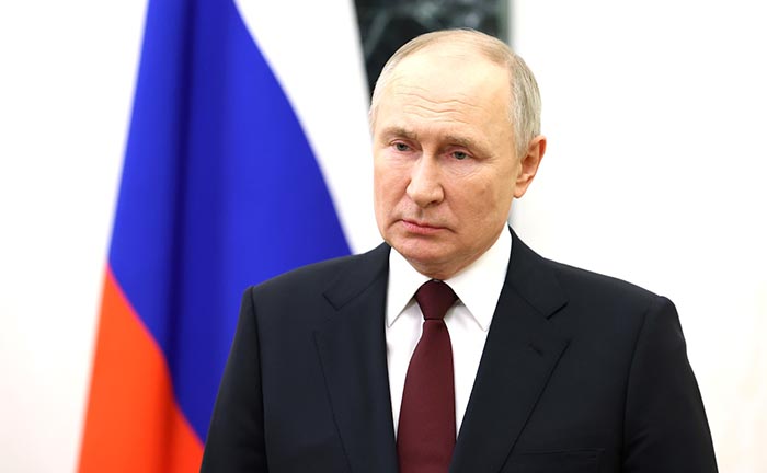 Presiden Rusia Vladimir Putin